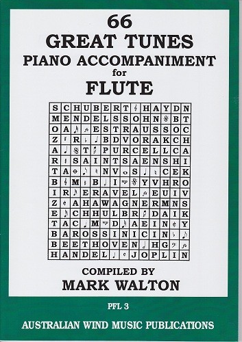 66 Great Tunes-Piano Acc.-Flute 66 Great Tunes-Piano Acc.-Flute
