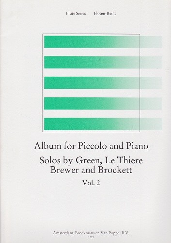 Album for Piccolo Volume 2 Album for Piccolo Volume 2