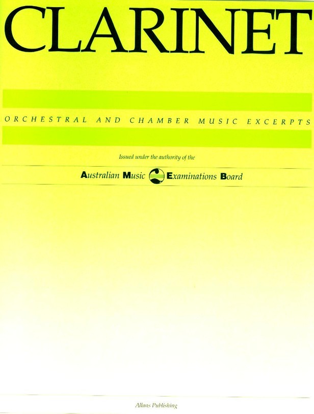AMEB Clarinet Orch & ChamberExcerpt AMEB Clarinet Orch & ChamberExcerpt