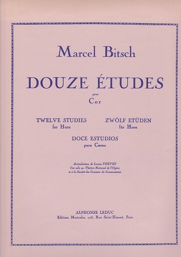 Bitsch-12 Studies for Horn* Bitsch-12 Studies for Horn*
