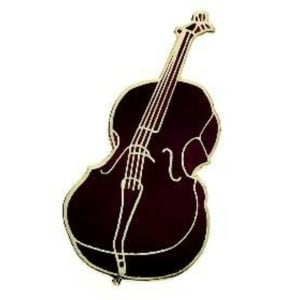 Brooch-Mini Cello
