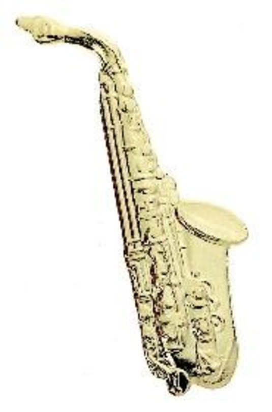 Brooch-Mini Sax Brooch-Mini Sax