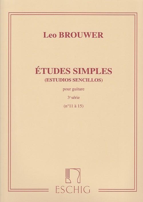 Brouwer-Etudes Simples Nos.11-15 Brouwer-Etudes Simples Nos.11-15