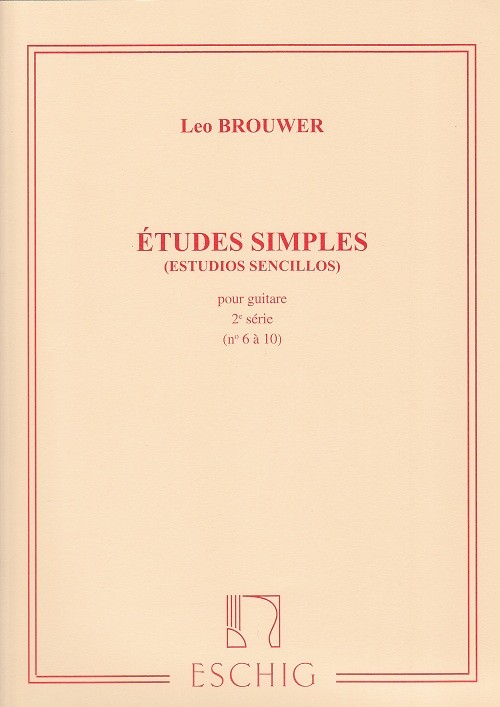 Brouwer-Etudes Simples Nos. 6-10 Brouwer-Etudes Simples Nos. 6-10