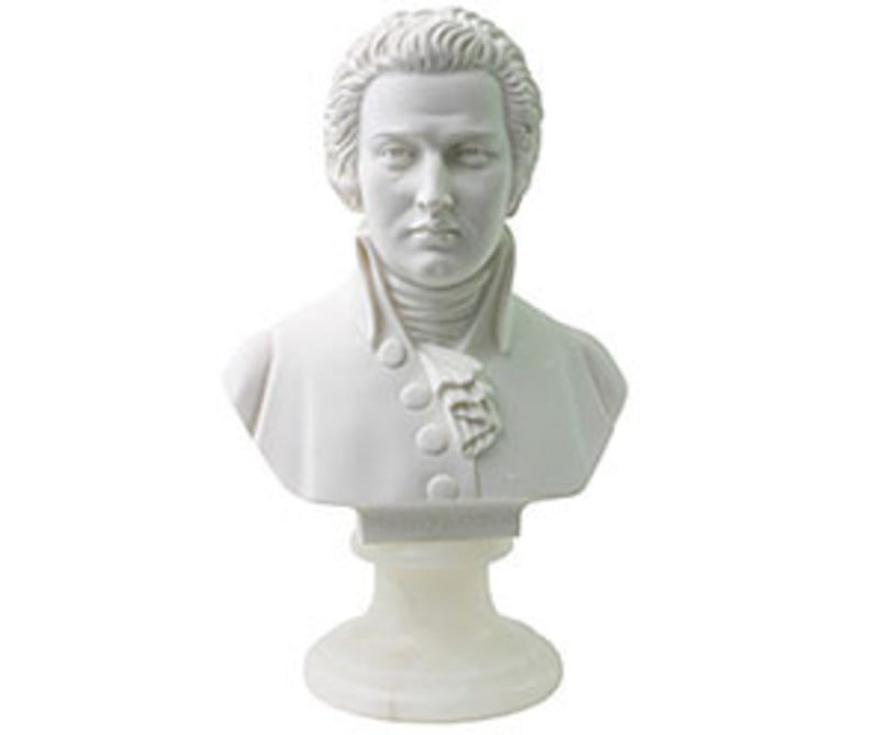Bust-15cm Mozart Bust-15cm Mozart