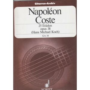 Coste-25 Etuden Op.38