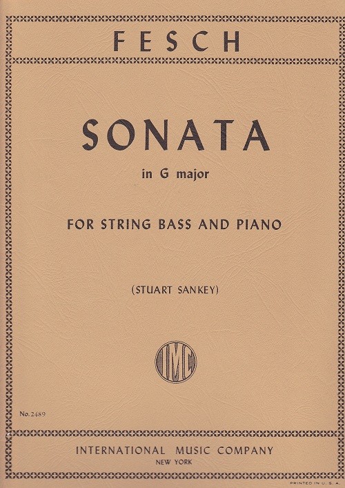 De Fesch-Sonata G Major De Fesch-Sonata G Major