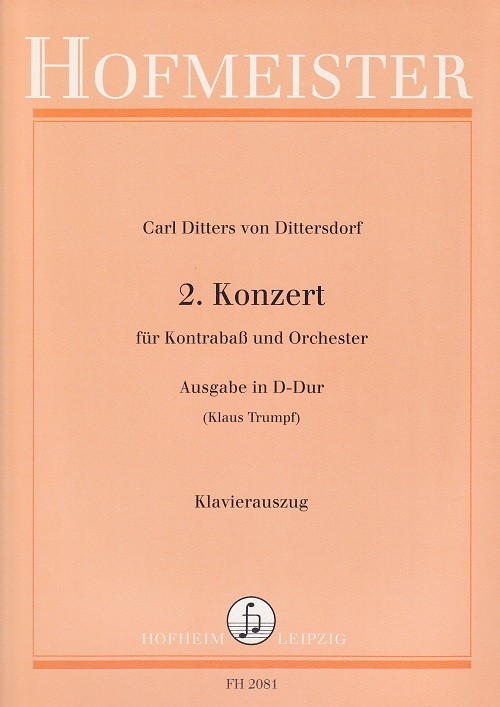 Dittersdorf-Concerto No.2 D major Dittersdorf-Concerto No.2 D major