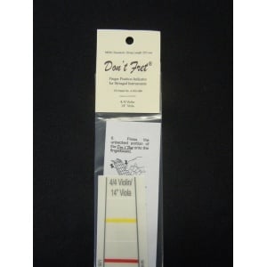 Don't Fret - Violin Fret Stickers 4/4
