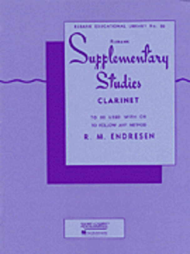 Endresen-Supplementary Studies-Clarinet Endresen-Supplementary Studies-Clarinet