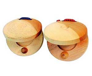 Finger Castanets - Wood deluxe Finger Castanets - Wood deluxe