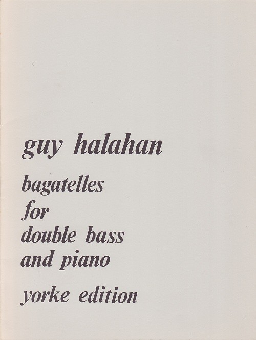 Halahan-Bagatelles Halahan-Bagatelles