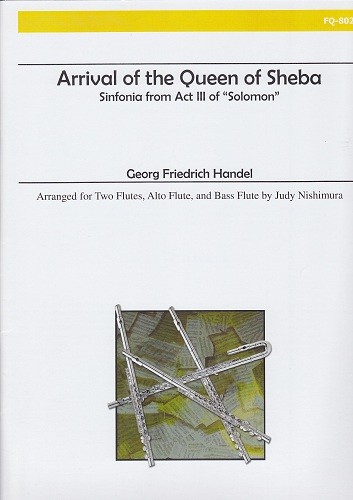 Handel-Arrival of Queen of Sheb-4Fl Handel-Arrival of Queen of Sheb-4Fl