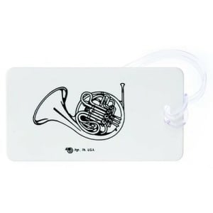 I.D.Tag-Rubber-French Horn