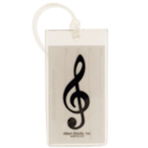 I.D.Tag-Rubber-G Clef