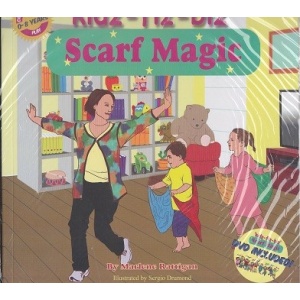 Kids Fiz Biz Scarf Magic Bk/ DVD/ 2 scarves