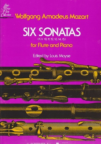 Mozart-6 Sonatas-Schirmer Mozart-6 Sonatas-Schirmer