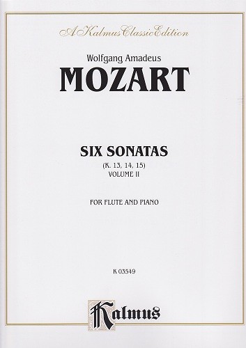 Mozart-6 Sonatas Vol.2 K13-15 Mozart-6 Sonatas Vol.2 K13-15