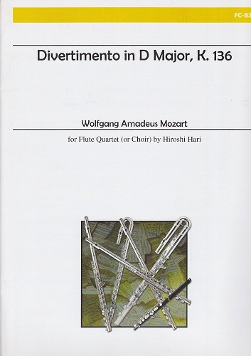 Mozart-Divertimento in D-Fl Ch Mozart-Divertimento in D-Fl Ch