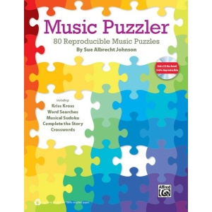 Music Puzzler - Bk/Data Cd