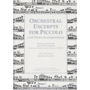 Orchestral Excerpts for Piccolo