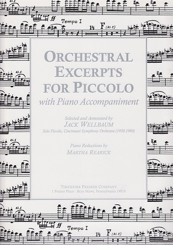 Orchestral Excerpts for Piccolo Orchestral Excerpts for Piccolo