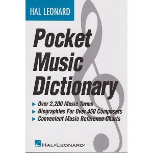Pocket Dictionary-Hal Leonard