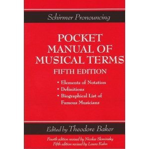 Pocket Manual of Musical Terms
