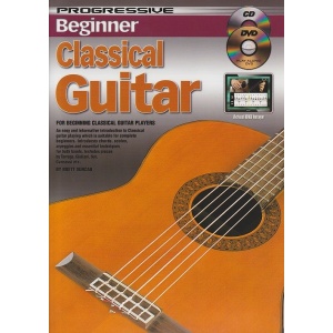 Progressive Beg. Clas.Gtr-Bk/CD/DVD