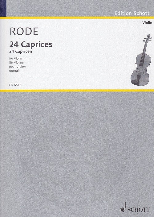 Rode - 24 Caprices (Rostal) Rode - 24 Caprices (Rostal)