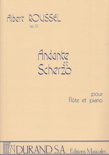 Roussel-Andante et Scherzo Roussel-Andante et Scherzo