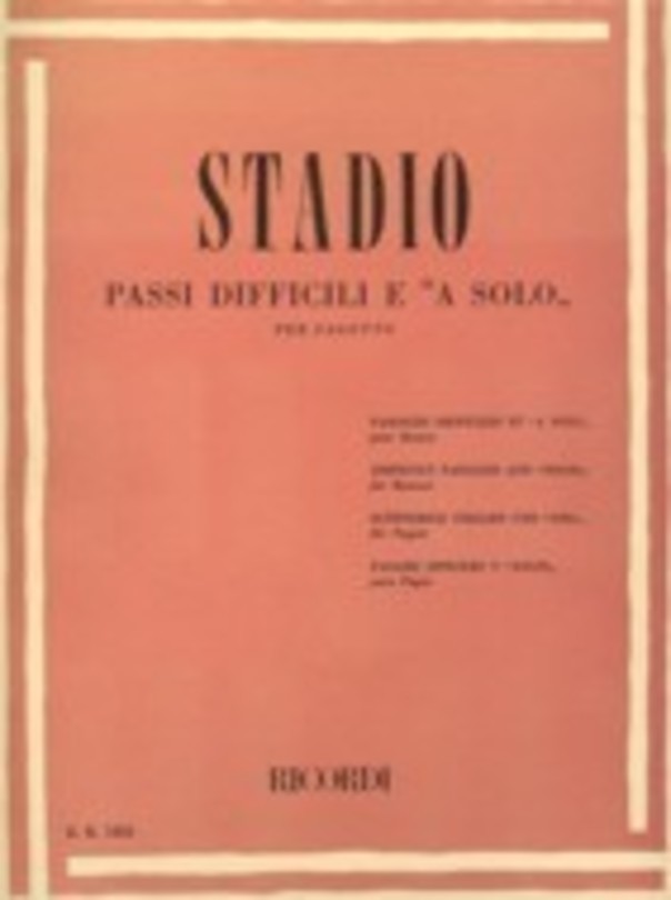 Stadio-Passi Difficici* Stadio-Passi Difficici*