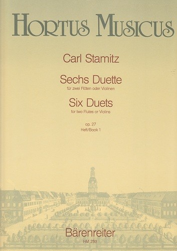 Stamitz-6 Duets Op.27 Bk 1-2 Fl* Stamitz-6 Duets Op.27 Bk 1-2 Fl*