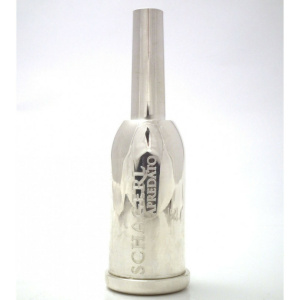 Trumpet Mouthpiece-Apredato James Morrison Silver Plate*