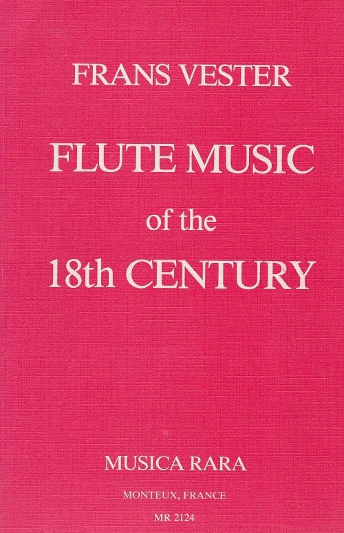 Vester-Flute Music of the 18th Cent Vester-Flute Music of the 18th Cent