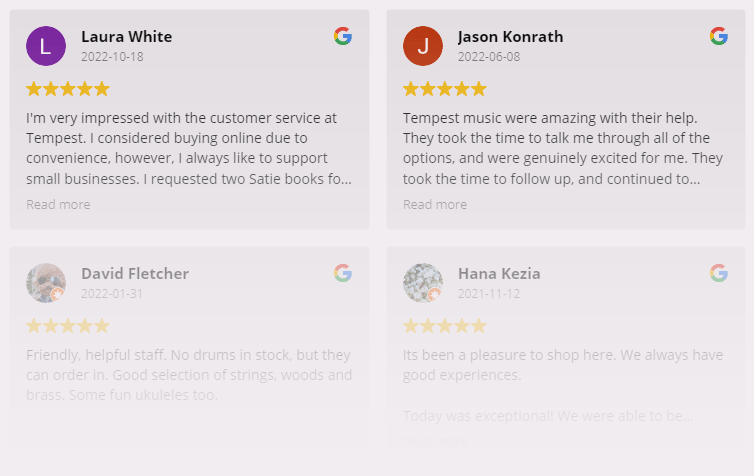 Customer Reviews
