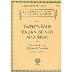 24 Italian Songs & Arias-M.High