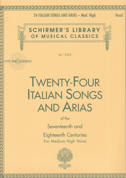 24 Italian Songs & Arias-M.High &CD 24 Italian Songs & Arias-M.High &CD