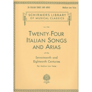 24 Italian Songs & Arias-M.Low