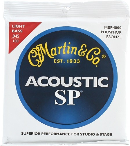 Acoustic Bass Guitar Strings - Martin - 45-100* Acoustic Bass Guitar Strings - Martin - 45-100*
