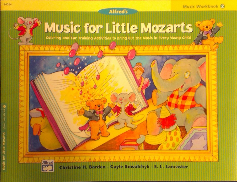 Alfred's Music for Little Mozarts W/Bk 2 Alfred's Music for Little Mozarts W/Bk 2