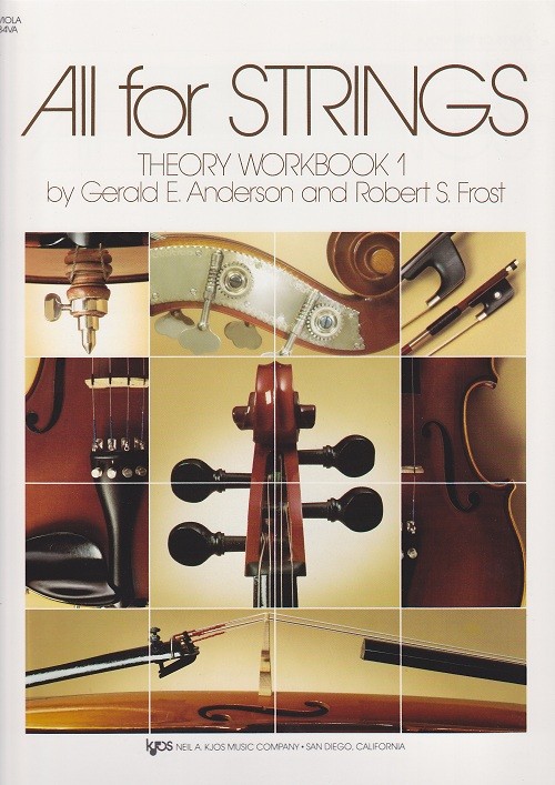All for Strings Workbook Bk 1-Va All for Strings Workbook Bk 1-Va