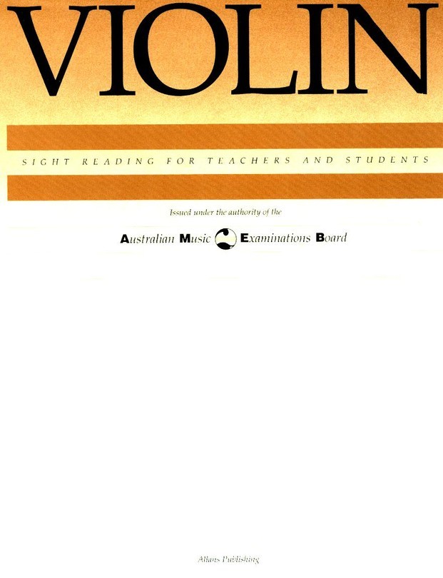 AMEB Violin Sight Reading* AMEB Violin Sight Reading*