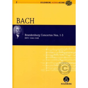 Bach-Brandenburg Concertos 1-3 & CD