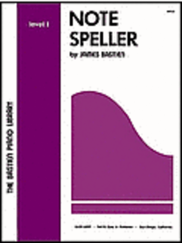 Bastien-Note Speller Bk Bastien-Note Speller Bk