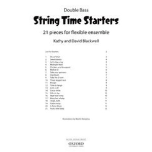 Blackwell-String Time Starters-D.Bass