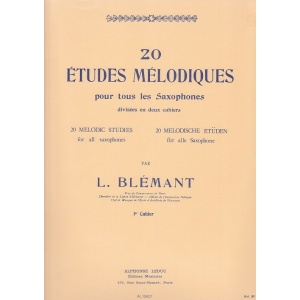 Blemant-20 Etudes Melododique Bk 1