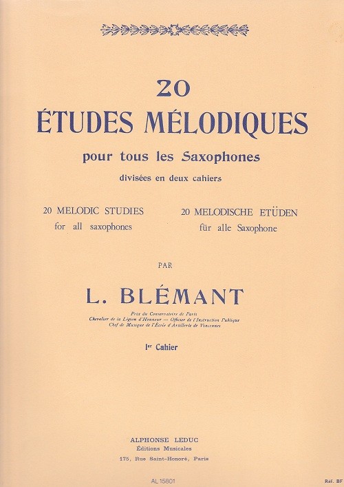 Blemant-20 Etudes Melododique Bk 1 Blemant-20 Etudes Melododique Bk 1