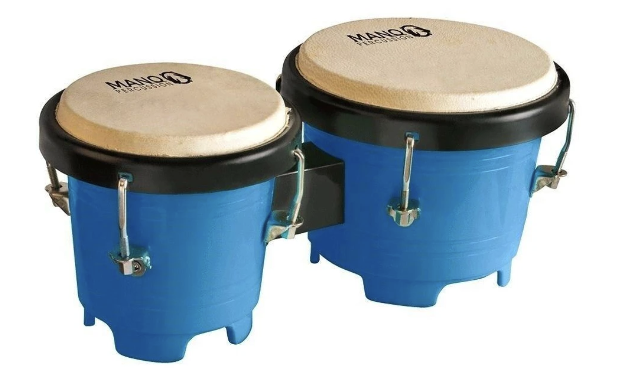 blue mini bongos
