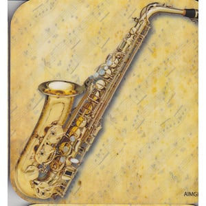 Coaster - Saxophone